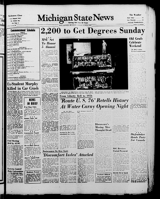 Michigan State news. (1959 June 5)