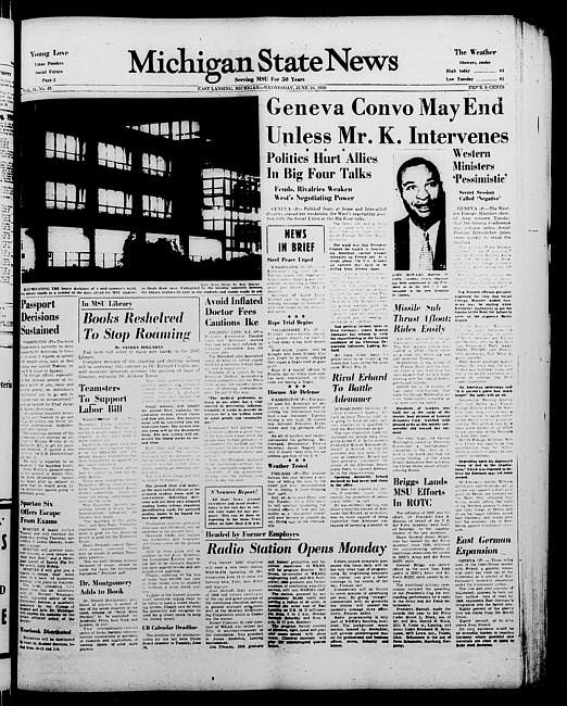 Michigan State news. (1959 June 10)