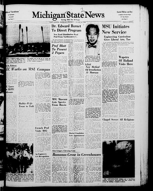 Michigan State news. (1959 August 20)