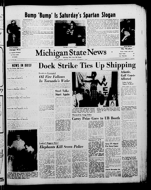 Michigan State news. (1959 October 2)