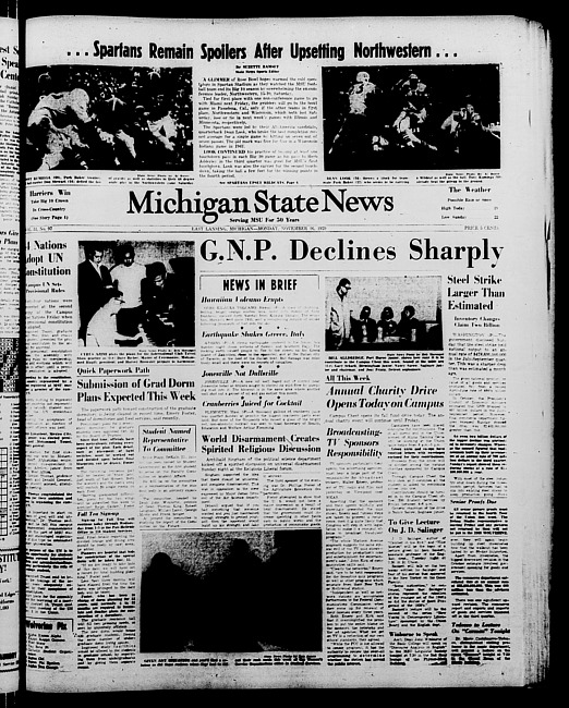 Michigan State news. (1959 November 14)