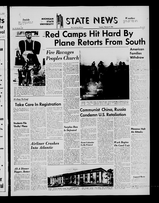 State news. (1965 February 9)