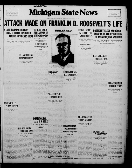 Michigan State news. (1933 February 16)