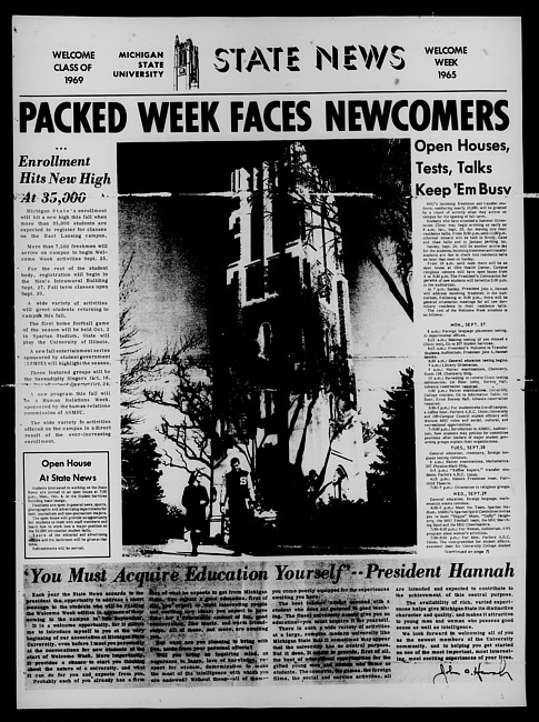 State news. (1965 September 1)