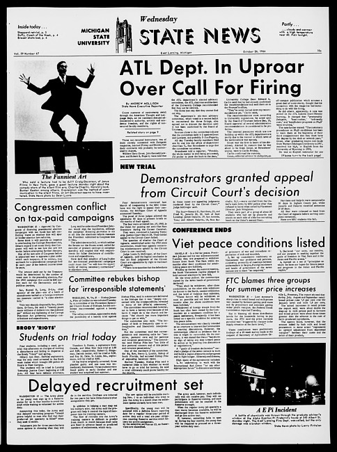 State news. (1966 October 26)