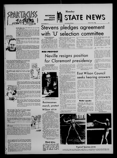 State news. (1969 May 5)