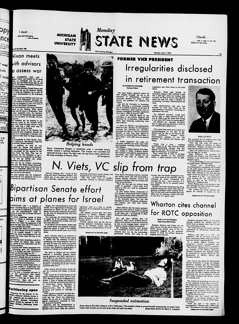 State news. (1970 June 1)