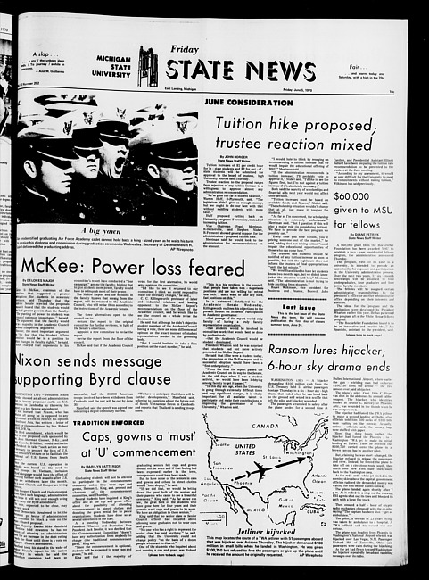 State news. (1970 June 5)