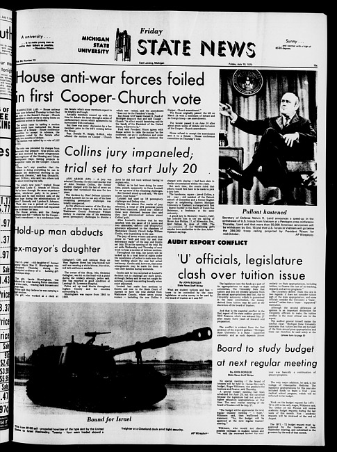 State news. (1970 July 10)