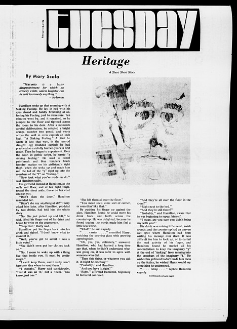 State news. (1971 February 24), Supplement