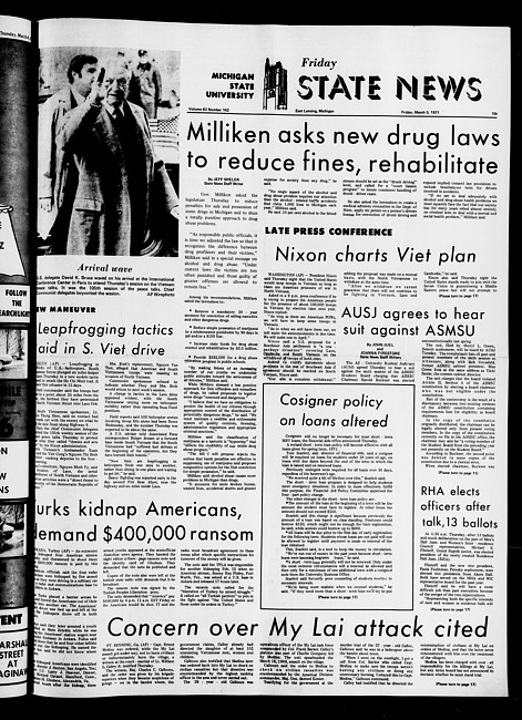 State news. (1971 March 5)