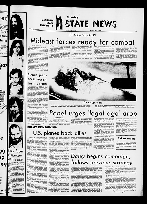 State news. (1971 March 8)