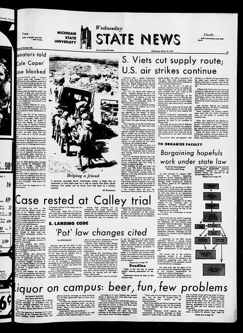 State news. (1971 March 10)