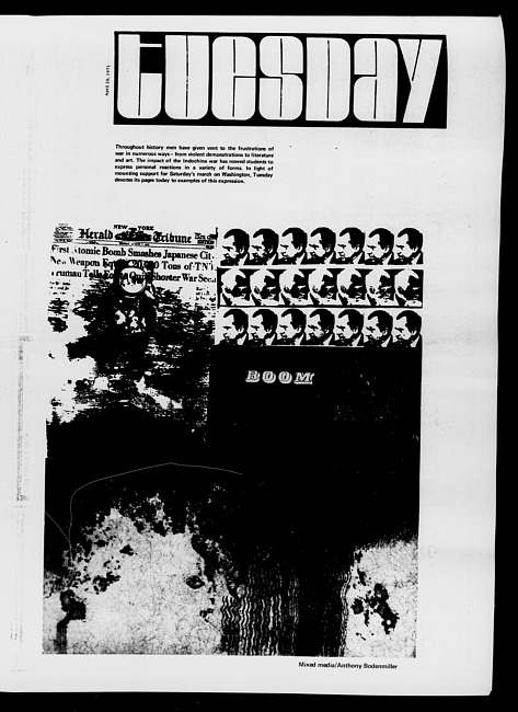 State news. (1971 April 20), Supplement