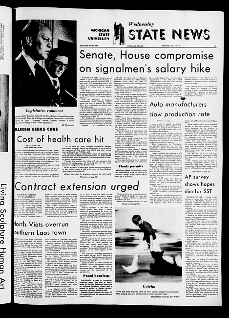 State news. (1971 May 19)