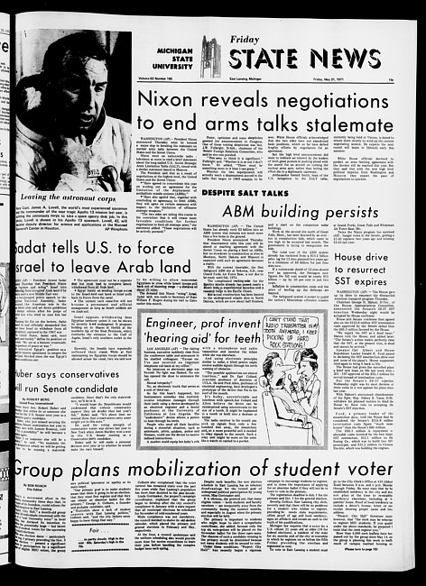 State news. (1971 May 21)