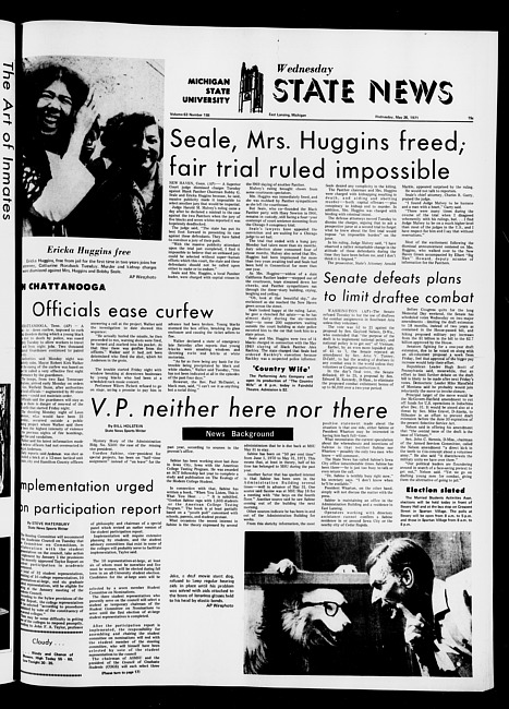 State news. (1971 May 26)