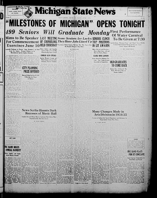 Michigan State news. (1935 June 7)