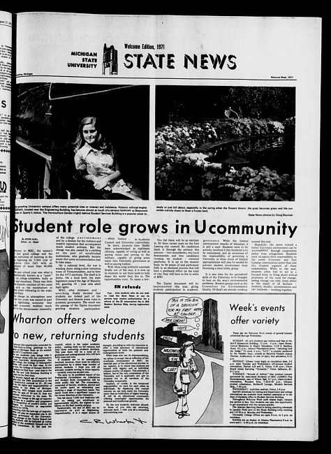 State news. (1971 September 1)