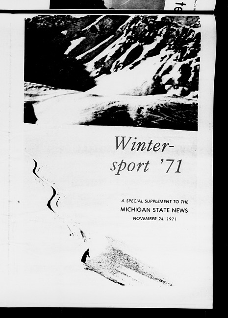 State news. (1971 November 24), Supplement