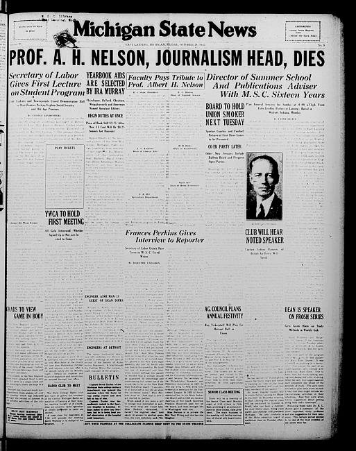 Michigan State news. (1935 October 18)