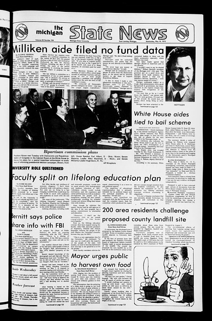 State news. (1973 May 16)