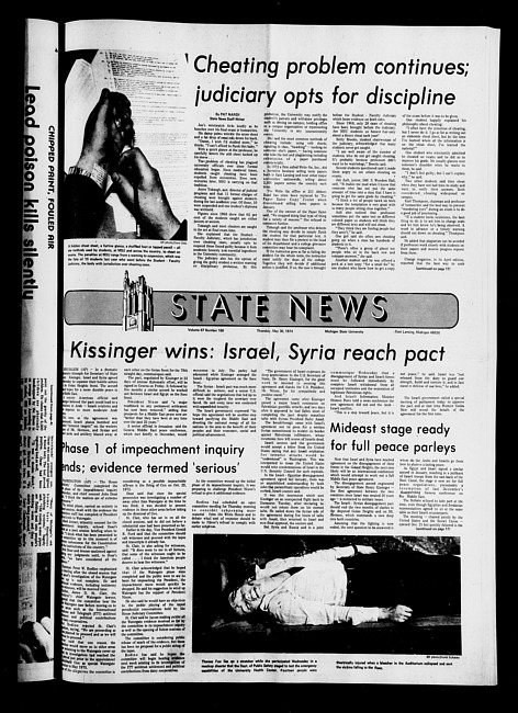 State news. (1974 May 30)