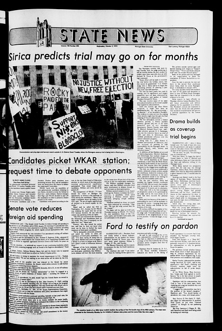 State news. (1974 October 2)