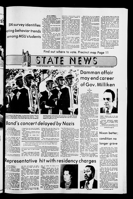 State news. (1974 November 4)