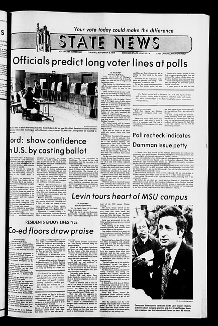 State news. (1974 November 5)