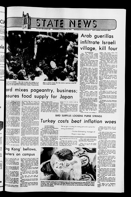 State news. (1974 November 20)