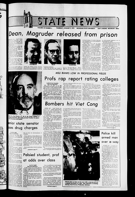 State news. (1975 January 9)