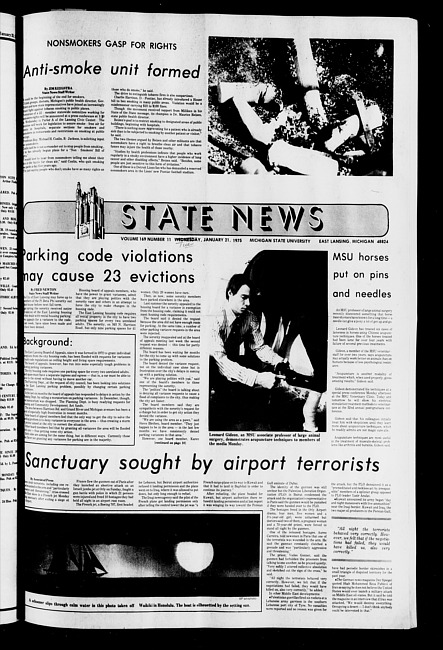 State news. (1975 January 21)