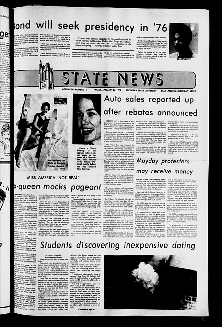 State news. (1975 January 24)