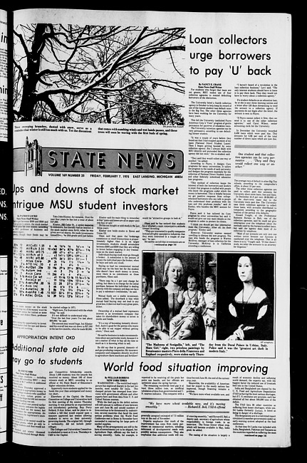 State news. (1975 February 7)