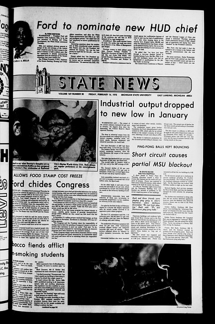 State news. (1975 February 14)