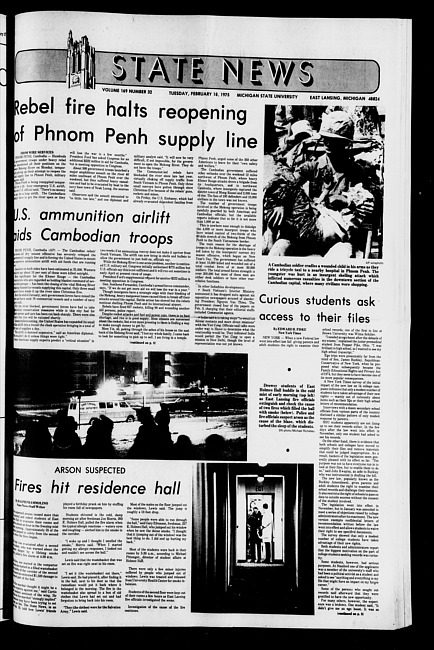 State news. (1975 February 18)