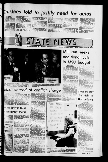 State news. (1975 February 20)