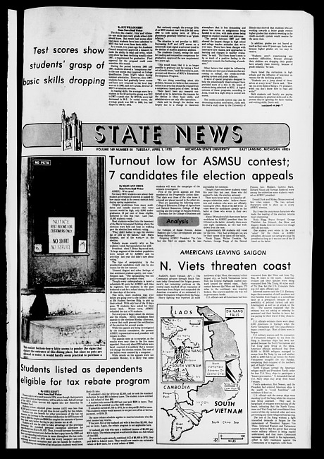 State news. (1975 April 1)