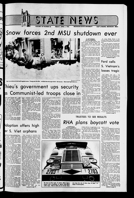 State news. (1975 April 4)