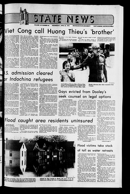 State news. (1975 April 23)