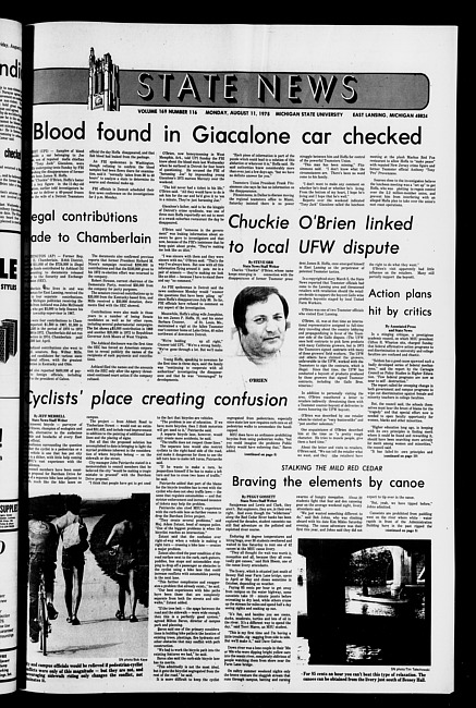 State news. (1975 August 11)