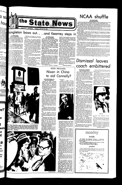 The State news. (1976 February 23)