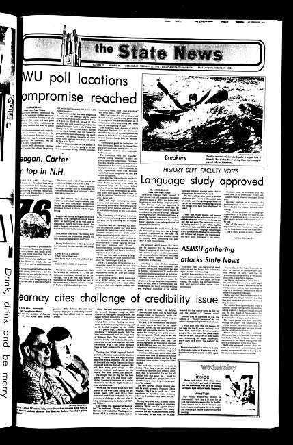 The State news. (1976 February 25)