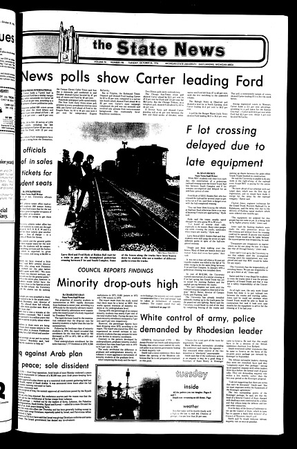The State news. (1976 October 26)