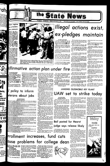 The State news. (1976 November 19)