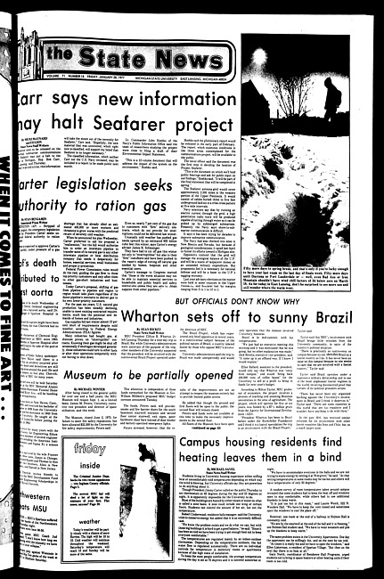 The State news. (1977 January 28)