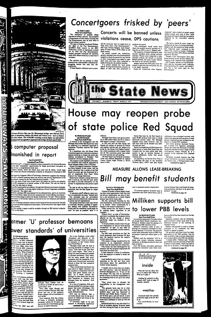 The State news. (1977 March 4)