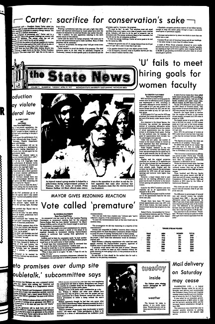 The State news. (1977 April 19)