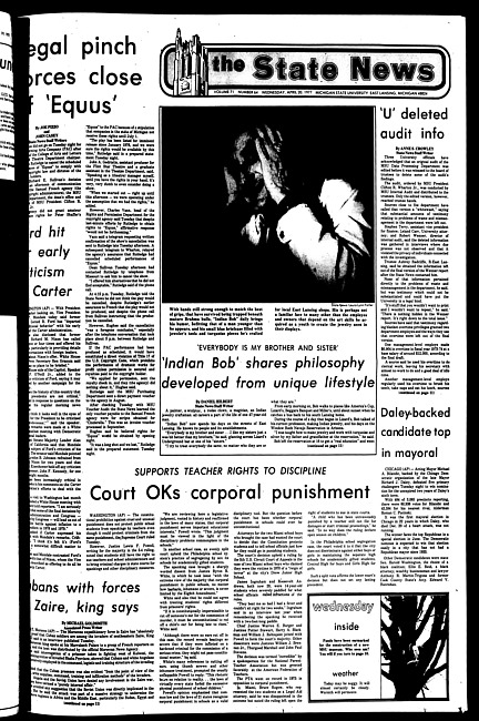 The State news. (1977 April 20)